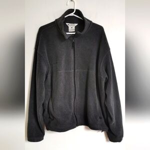 Columbia Sportswear Full Zip Fleece Jacket Men's XL Gray